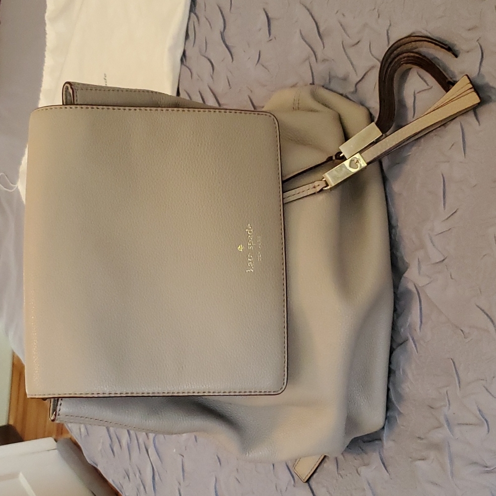 Kate Spade Grey backpack